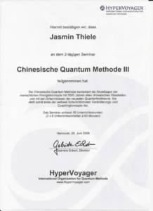 chinesische Quantum Methode III